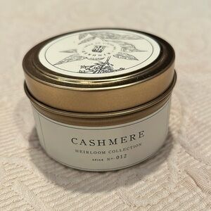 2 for $20 Sale!  Cashmere Heirloom Collections candle!!!